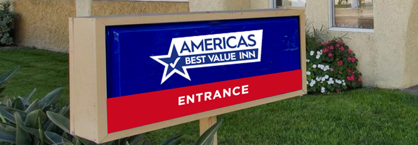 Americas Best Value Inn Exterior Sign
