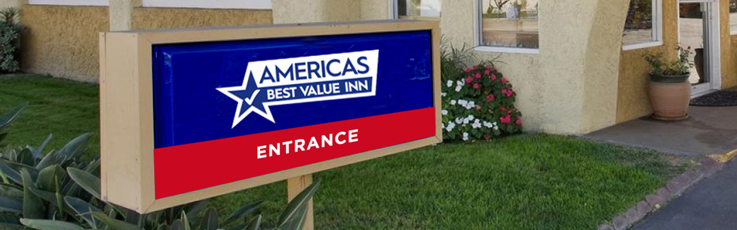 Americas Best Value Inn signage
