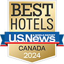 U.S. News & World Report Hotels Canada 2024 badge