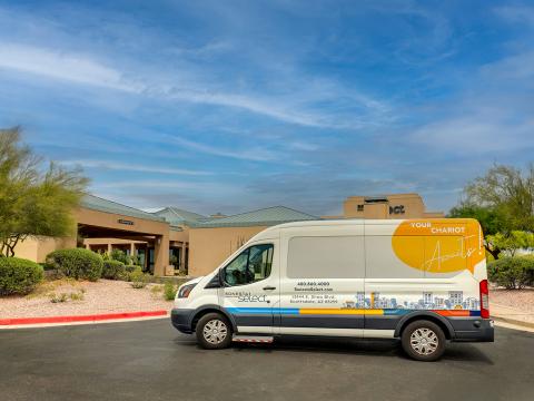 Sonesta Select Scottsdale Mayo Clinic Shuttle Bus
