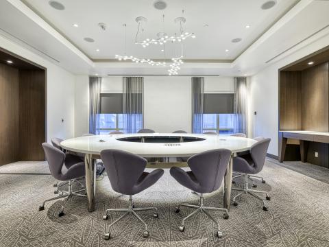 Conference room at The Royal Sonesta Minneapolis Downtown