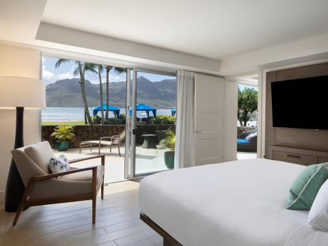 The Deluxe Lanai Suite at The Royal Sonesta Kaua'i Resort Lihue.